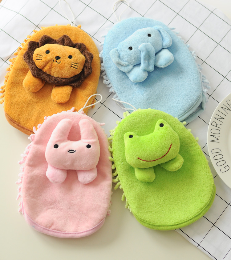 Low money Qing cute cartoon egg yellow jun wipe the table to wipe glass cleaning artifacts