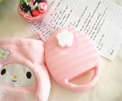 Special clearance export Japan water-filled soup warm by cute melody KT gift drawstring plush jacket