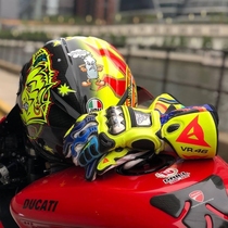 Dennis Full Metal 6 Rossi titanium alloy carbon fiber riding race drivers sleeve