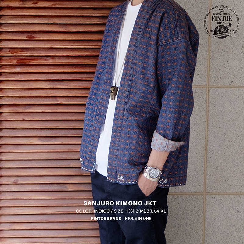 VISVIM SANJURO KIMONO *F.I.L. EXCLUSIVE