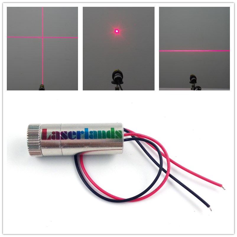 Adjustable focal length red light module dot a word cross laser laser laser light straight line infrared positioning light