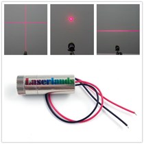 Adjustable focal length red light module dot-word cross laser laser laser laser lamp linear infrared positioning lamp