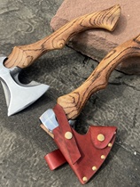 Qixing new warrior tomahawk all steel forged ax outdoor camping firewood logging tomahawk household bone chopping ax