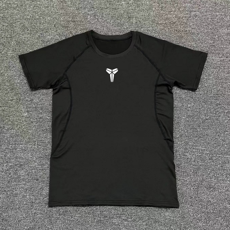 Sports Compression Short-Sleeve Men's T-Shirt for Basketball Training, Kobe Bryant Style, High Elasticity, Compression, Fitness, Running, Quick-Drying Top Sports Compression Short-Sleeve Men's T-Shirt for Basketball Training, Kobe Bryant Style, High Elasticity, Compression, Fitness, Running, Quick-Drying Top