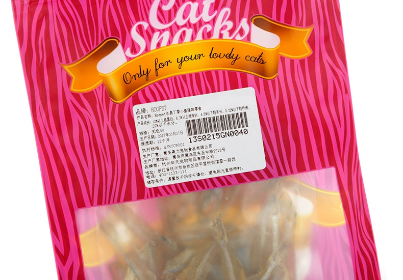Mèo Huayuan ăn cá nhỏ khô Garfield mèo ngắn mèo đặc biệt ăn nhẹ mèo mèo thịt khô vào thức ăn dinh dưỡng cho mèo