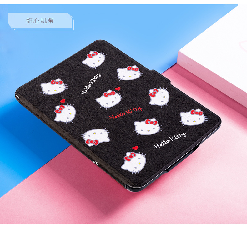 Hellokitty nắp bảo vệ Amazon kindle 2 paperwhite3 sáng tạo Starter Edition 558 e-book đệm microphone vỏ mỏng bao da kpw3 958 Nhật Bản văn học ngủ voyage - Phụ kiện sách điện tử bao da ipad gen 6