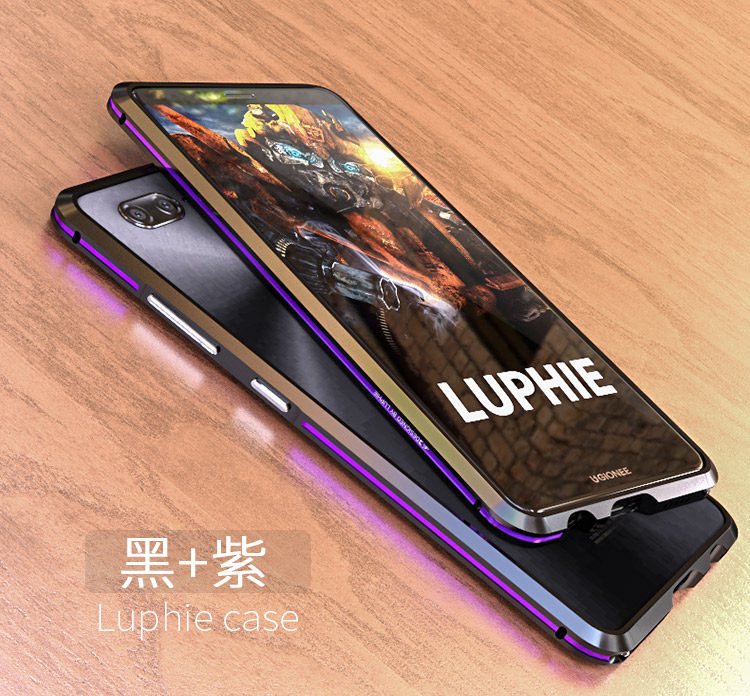 Luphie Bicolor Blade Sword Slim Light Aluminum Bumper Metal Shell Case for Gionee M7