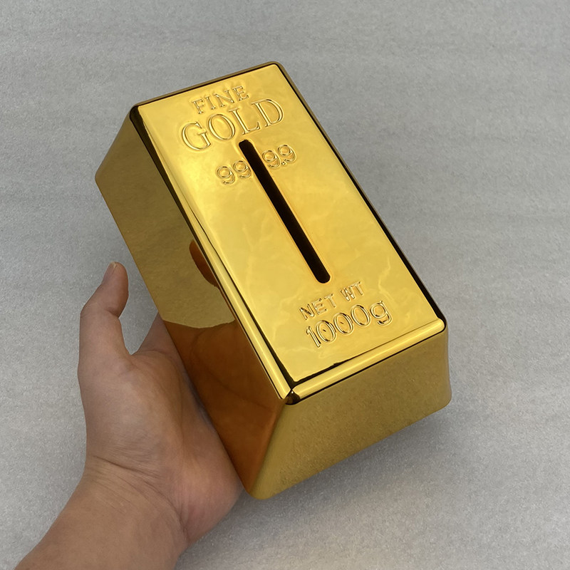 Creative Hotel High-end Paper Towel Barrel Napkins Box Toilet Paper Box Atmospheric Simulation BRICS Tissue Box Gold Strip Toilet Paper Box