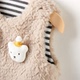 Áo len bé trai Bbebaby áo nịt len ​​trẻ em 0-1 nữ áo len bé gái dày phần 1-3 tuổi - Áo ghi lê áo gile cho bé giá tốt Áo ghi lê