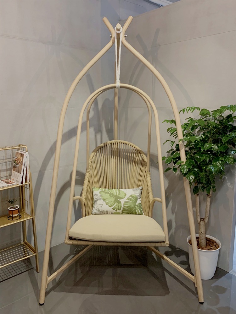 Hanging chair Swings Balcony balcony Balcony Hanging Basket Chair Vine Chair Home Leisure Indoor Cradle Chair Terrace Outdoor swing Chair Waterproof