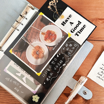 MIKKA card loose-leaf photo album blank cardboard commemorative book DIY self-made classmates record primary school graduation season hand account