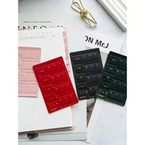 Find the card Index Label sticker convenience post student with note Focus Bookmark Stickers Mark Color Indication Paginated Sticker