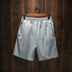 Quần short cotton 5 điểm thể thao nam mùa hè cộng với phân bón XL có khóa kéo quần 5 quần chất béo quần lót nam Quần short