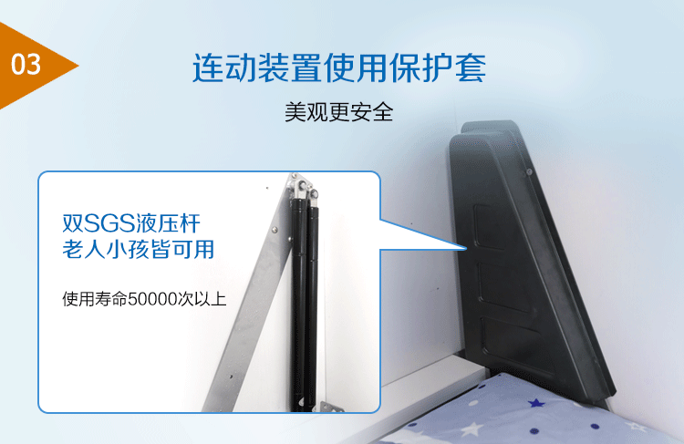 giường vô hình sống tường phòng ngủ giường đa chức năng với tủ quần áo kết hợp gấp giường ngủ giường đôi tình báo ẩn giường rollover - Giường giường xếp gọn