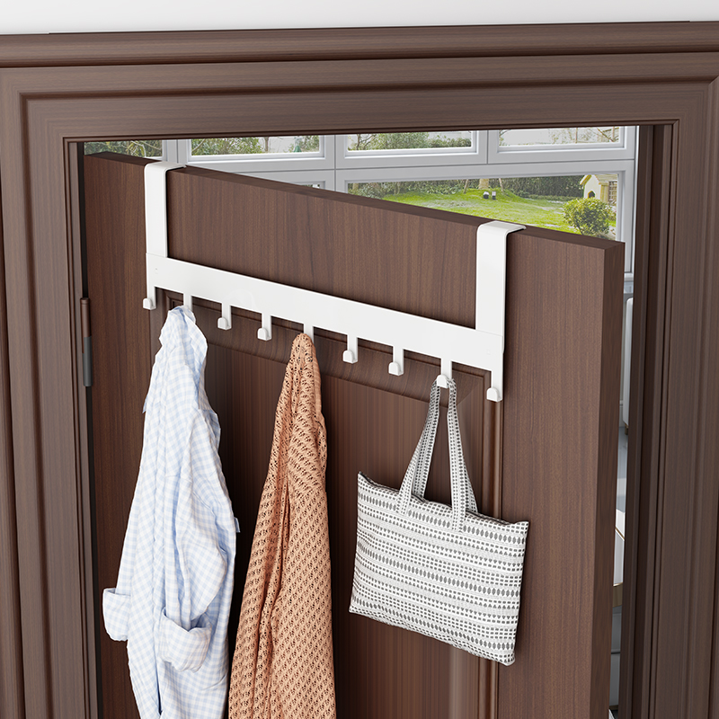 Door rear hook hanger Hanger Bedroom Door Free of perforated No Mark Door Back Type Containing clothing Clothing Rack Clot Hood Hook