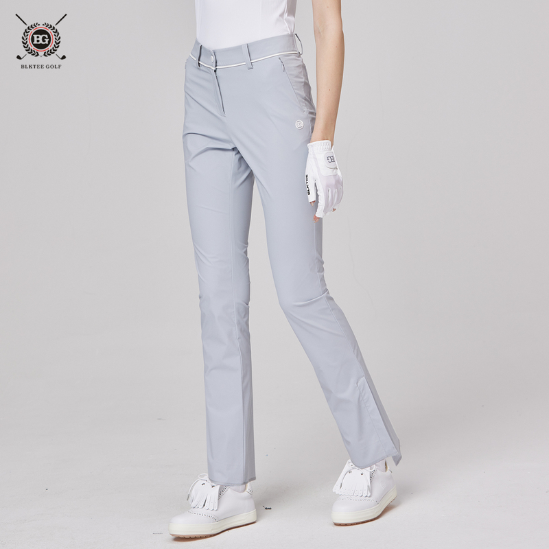 2026 Spring/Summer New Blktee Golf Pants Women's Slim Fit Casual Pants Gray Sports Versatile Pants 2026 Spring/Summer New Blktee Golf Pants Women's Slim Fit Casual Pants Gray Sports Versatile Pants