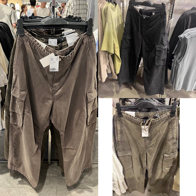 Authentic Store Product 1289493 Men's Summer New Casual Versatile Fashion Cargo Pants