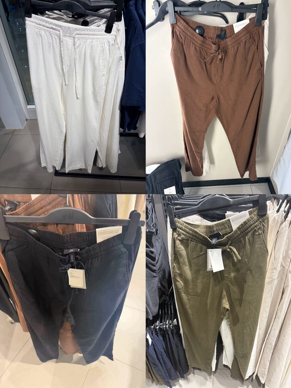 Authentic Store Product 1315981 Men's Spring/Summer New Fashion Casual Pants Long Pants