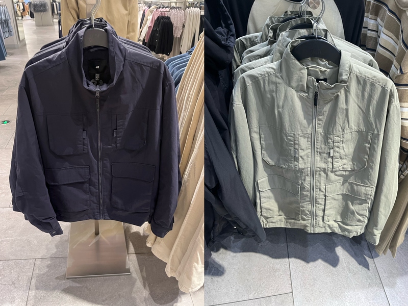 Authentic New Model 1300902 Spring Men's Fashion Versatile Solid Color Casual Long-Sleeve Jacket Coat