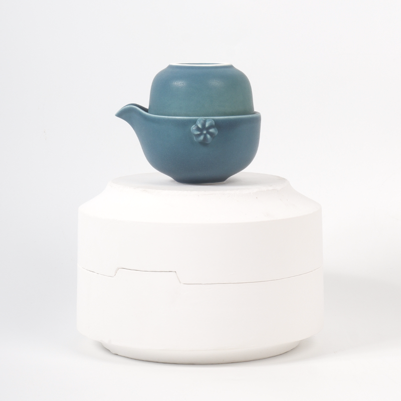 Portable Travel Teapot Gypsum Casting Mold Quick Cup Ceramic 3D Printing Design Service Elephant Pottery Culture