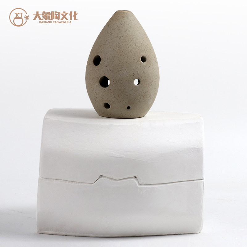 Ceramic art ceramic Xun plaster grouting mold ocarina musical instrument mud molding abrasive DIY elephant pottery culture