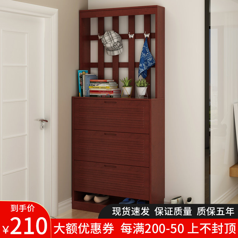 Shoes cabinet household doorway to collect space 2022 new blast layered partition into the simple shoe frame