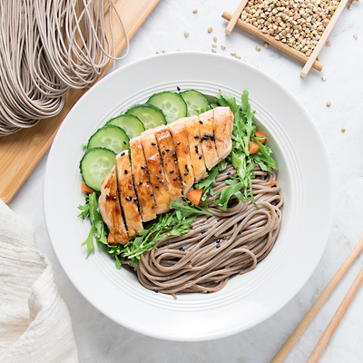 七年五季无糖精低脂荞麦面条5袋纯粗粮代餐