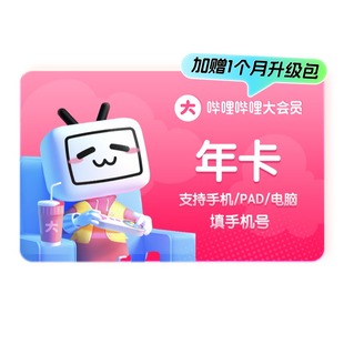 哔哩哔哩大会员年卡13个月