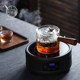 Aeroline high temperature resistant glass teapot side handle black tea small green orange teapot household pot tea teapot