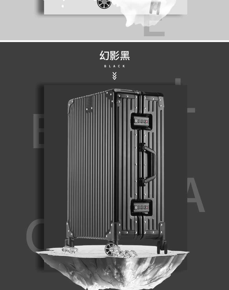 Vali in lưới màu đỏ nữ xe đẩy trường hợp bánh xe phổ quát nam vali 24 inch retro mật khẩu hộp da Hàn Quốc - Va li vali sakos