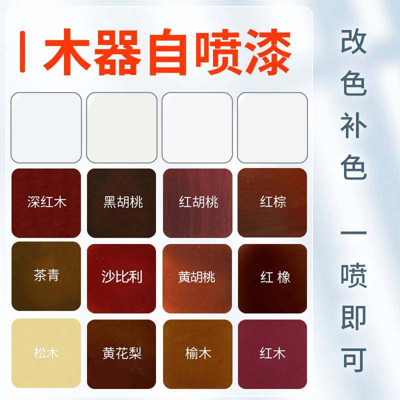 Furniture spray paint cans water-based wood lacquered indoor home Renovated Lacquered hand plastic metal solid wood white