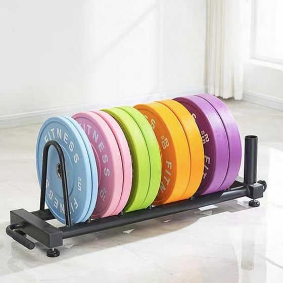 Macaron Barbell Plate Set Large Hole Barbell Deadlift Equipment Barbell for Women Fitness Home Hip Bridge Competition Colored Plates