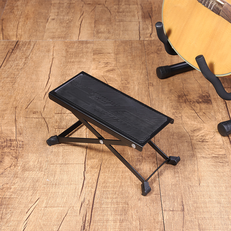 Guitar pedal, adjustable height, classical guitar footstool, office pedal, iron foot stool