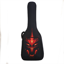 Personality thick folk guitar bag 40 41 inch universal guitar bag set shoulder guitar bag