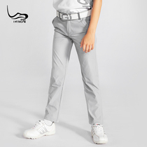 New Eg Children Golf Long Pants Cool Feeling High Elasticity Teen Summer Clothing Boy Sports Pants