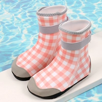 Высокие сапоги на липучке