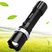 Strong light super bright multi-function rechargeable flashlight self-defense waterproof mini super small LED flashlight home household