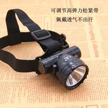 Strong light charging lithium battery high power headlight super bright led head-mounted flashlight long shot super bright night riding miners lamp