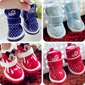 Cute cartoon velvet autumn and winter shoes