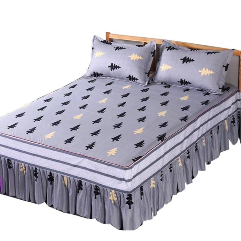 Boy girl portable simple children's bed skirt Cartoon double 1 5 meters middle school boys modern Nordic style