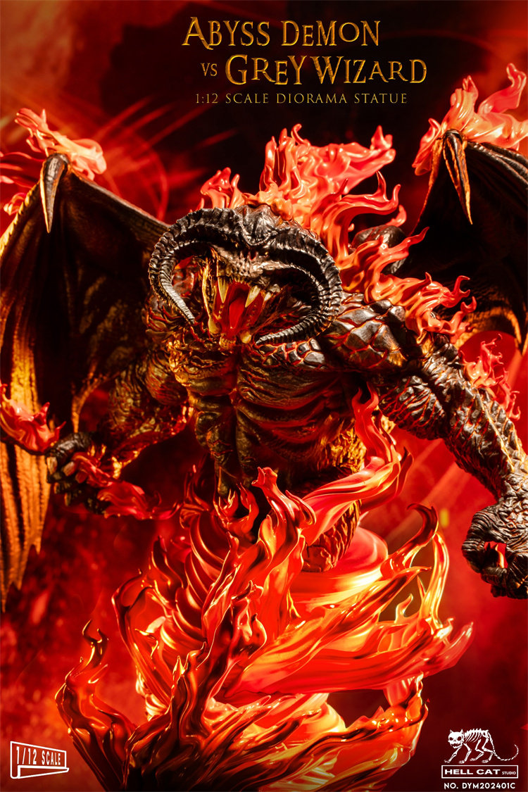 Hell Cat Studio Balrog Lord of the Rings 1/12 Resin Statue Figure
