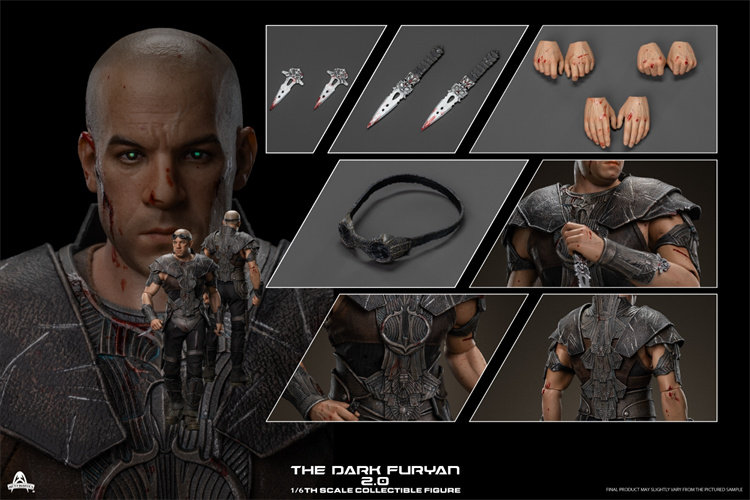 1:6 Art Figures AF031 The Dark Furyan 2.0 Richard Riddick ACTION