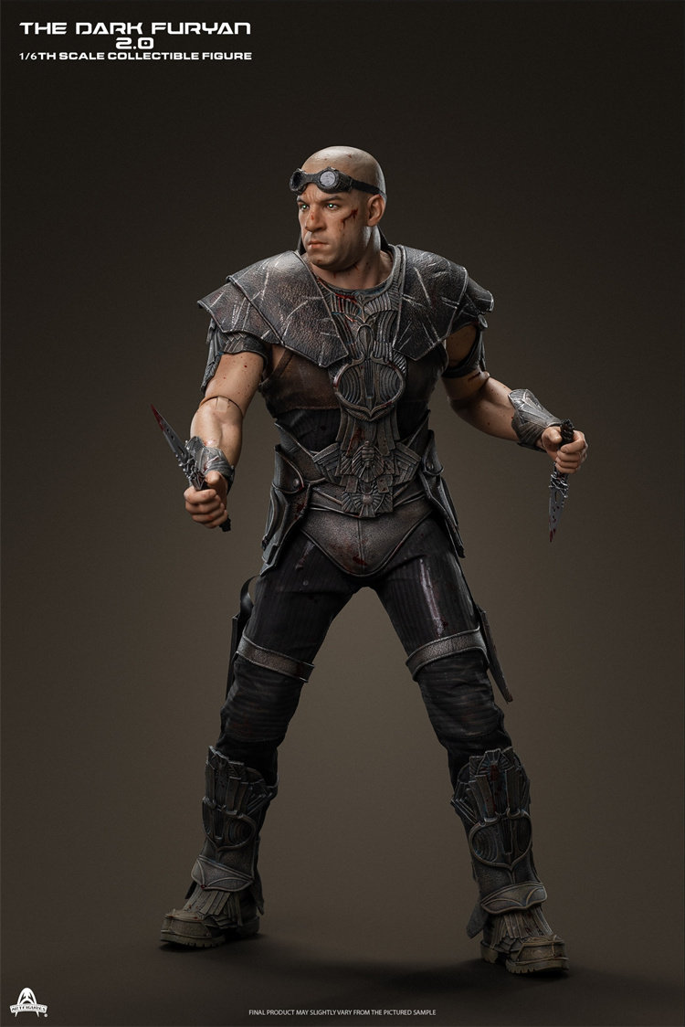 1:6 Art Figures AF031 The Dark Furyan 2.0 Richard Riddick ACTION