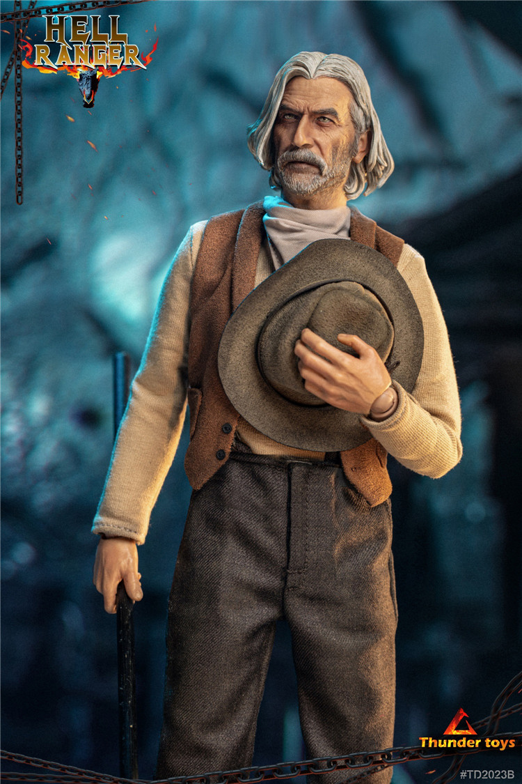 Thunder Toys TD2023 Ghost Rider Hell Ranger Carter Slade Horse 1/6