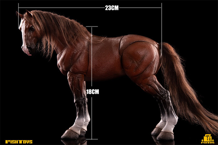 Fish Wilderness series The soldier's mount 1/12 Horse Action