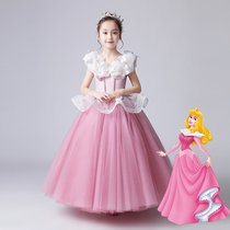  Mermaid Ariel Princess Dress Girls Dress Frozen Costume Aisha dress Childrens costume skirt