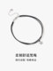 Double-layer leather rope neck strap star necklace women's high-end luxury niche temperament choker collar neck accessories