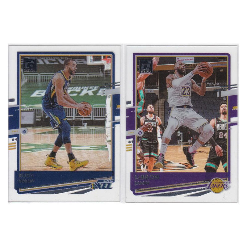 Star Card Gobert Lebron James Film Panini 20-21Clearly Star Card Gobert Lebron James Film Panini 20-21Clearly