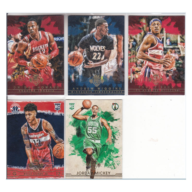 Star Card White Howard Wiggins Pierce Ubrue Jordan Mickey 15-16 Oil Painting Panini