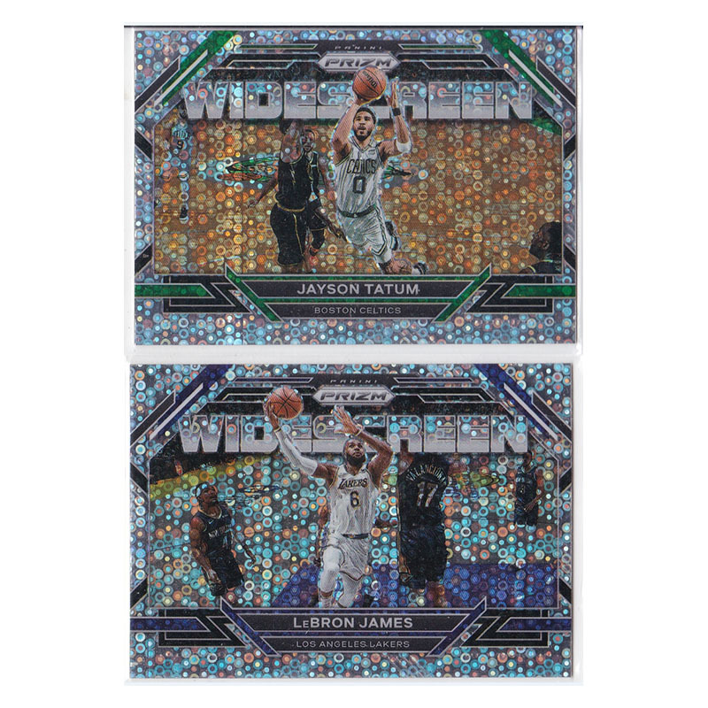 Star Cardatum Lebron James Bubble Refraction Widescreen Panini 22-23 Prizm
